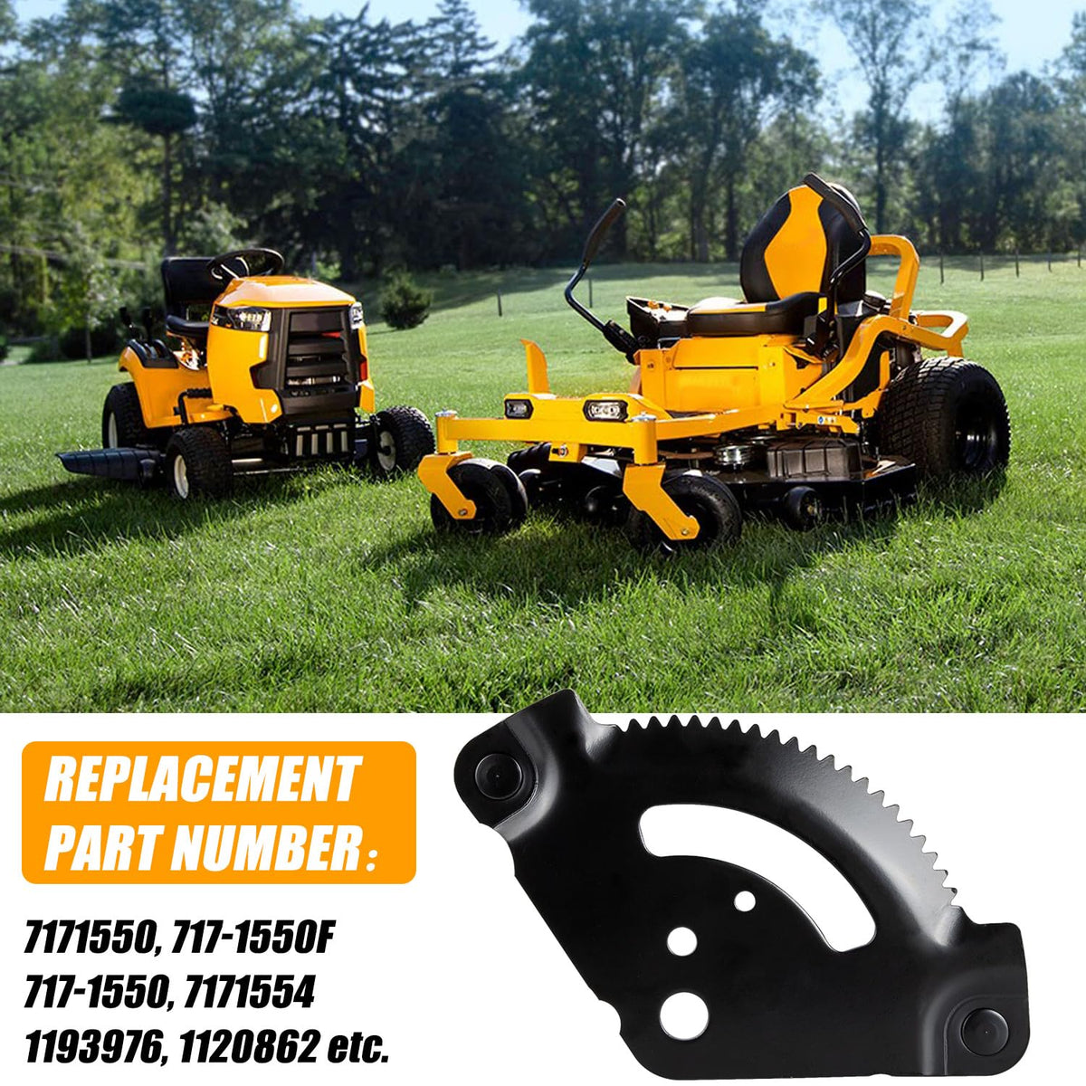 RANSOTO packaged steering parts compatible with MT Cub Cadet