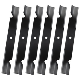 Ranwin 6-pack mower blades for 61-inch decks, ready for durable lawn care.