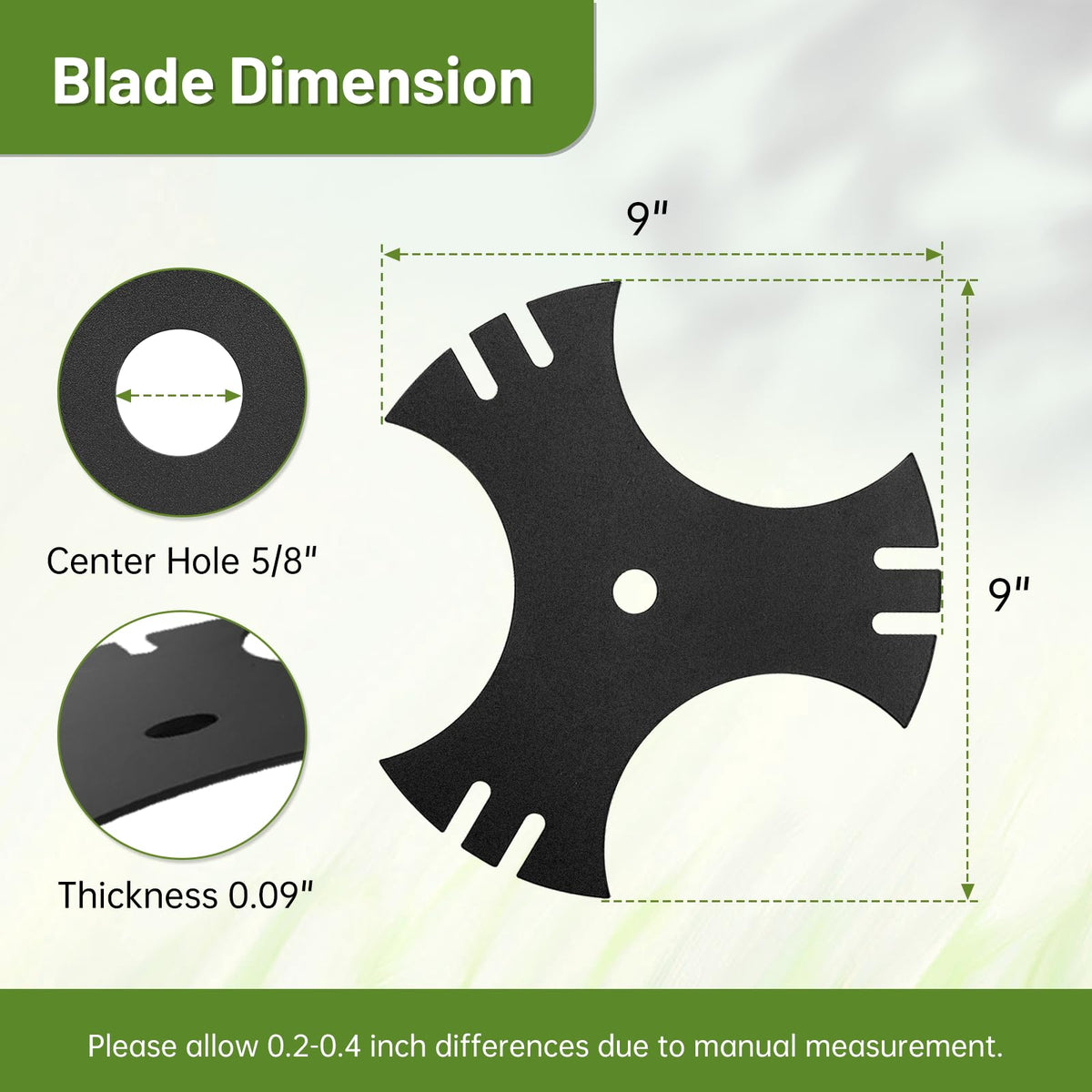 Bolt-on installation for quick, tool-free replacement.
