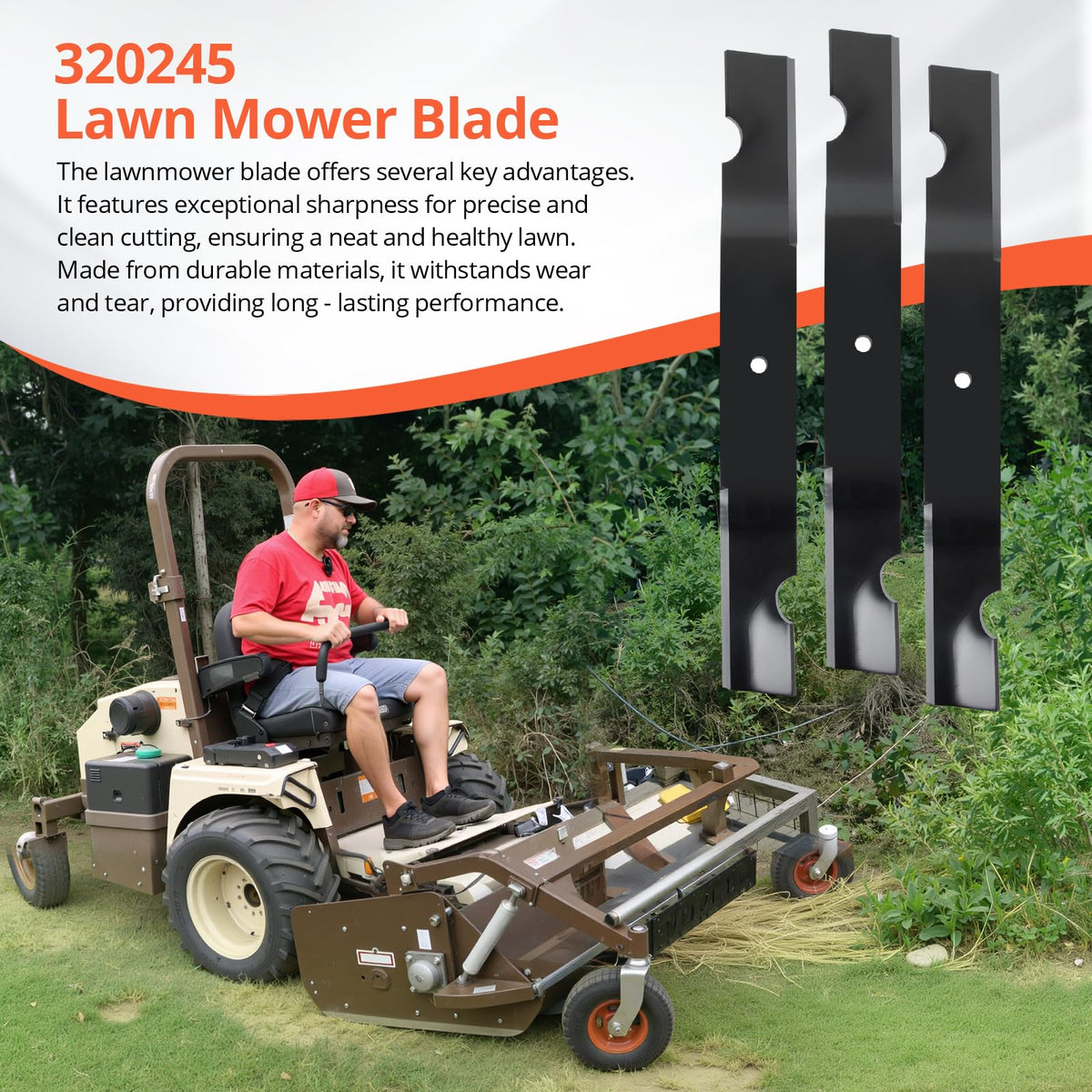 Ranwin blade dimensions 20-9-10in by 2-1-2in showing precise fit