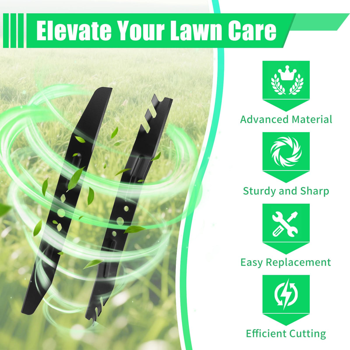 Ranwin Ego PowerPlus 56V LM2135SP blade handles tall grass with ease.