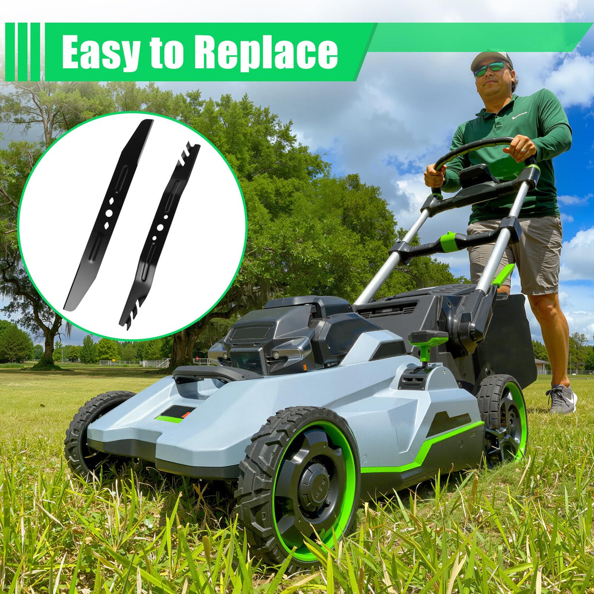 Ranwin Ego PowerPlus 56V LM2156SP blade suits dense vegetation with steady performance.