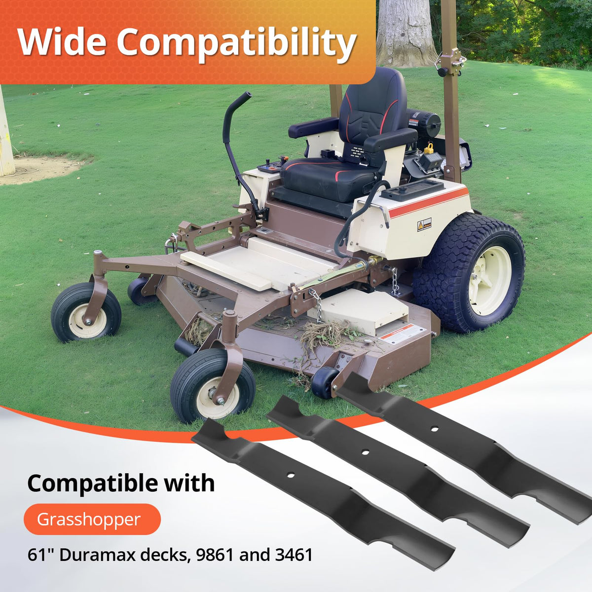Ranwin Grasshopper 61-inch Duramax compatibility view for easy upgrade