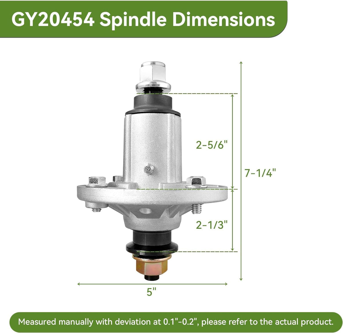 Ranwin gy21098 spindle installation bolts shown for quick, secure mounting