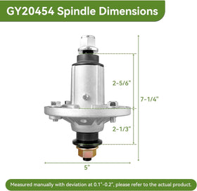 Ranwin gy21098 spindle installation bolts shown for quick, secure mounting