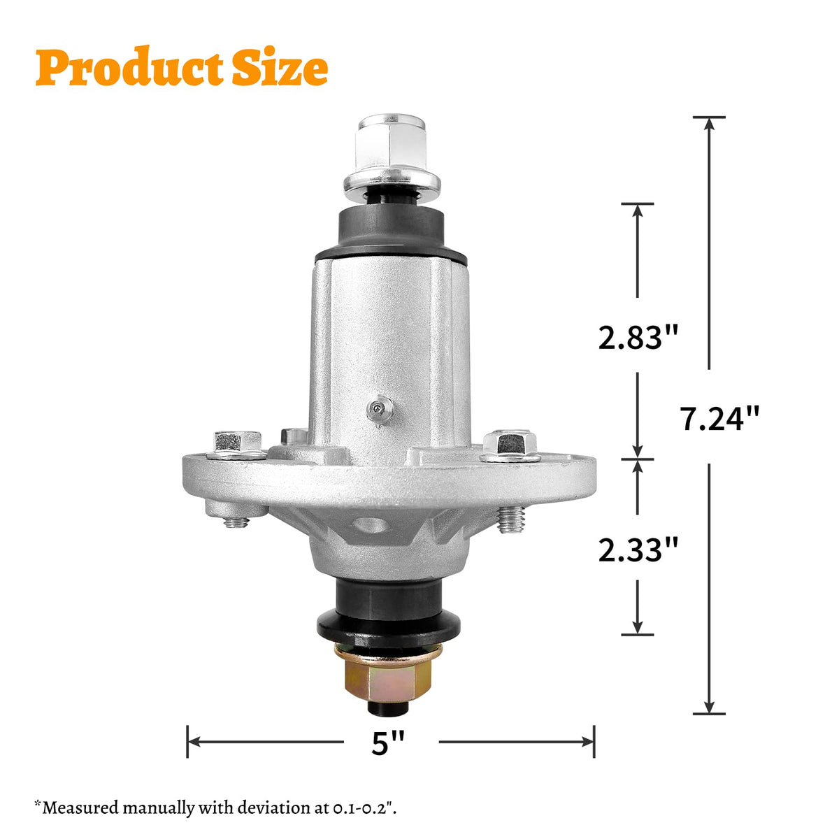 Ranwin spindle compatibility with 42–48 inch John Deere re decks.