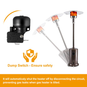Thermocouple wire measures 350mm for correct reach to gas valve.