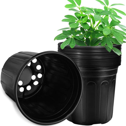 RAOOKIF 5-gallon nursery pot with drain holes for healthy root growth