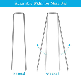 RAOOKIF garden fence stake anchors steady fencing and edging materials.
