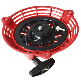 Raseparter pull-start reactive starter close-up cord for smooth operation.