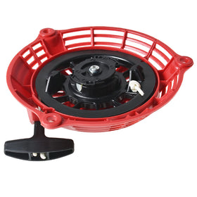 Raseparter pull-start reactive starter front view for easy engine starts.
