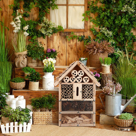 RattanView bug hotel kit backyard biodiversity support in your garden.