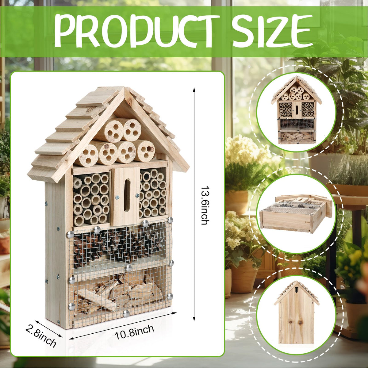 RattanView bug hotel kit paint boxes displayed for DIY decorating, perfect for family crafts.
