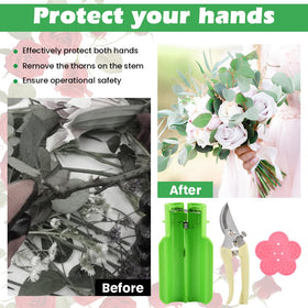 Ravionell 3-piece floral tool set supports versatile bouquet preparation.