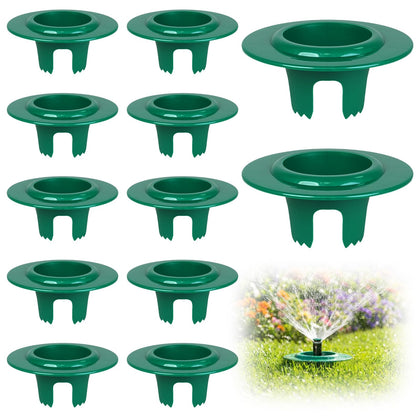 RAWILL sprinkler head protector donut guard in green circle shields heads from damage and burial