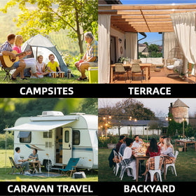 Raxmate compact-22-inch-tabletop-design fits patios and campsites