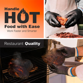 Raxwell BBQ Gloves are easy to care and reuse after grilling sessions.