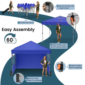 Raynesys canopy with adjustable height for different activities