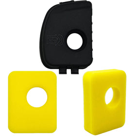 RayTour air filter cover 6x4x1-3-8in fits BS lawnmower engines for easy replacement