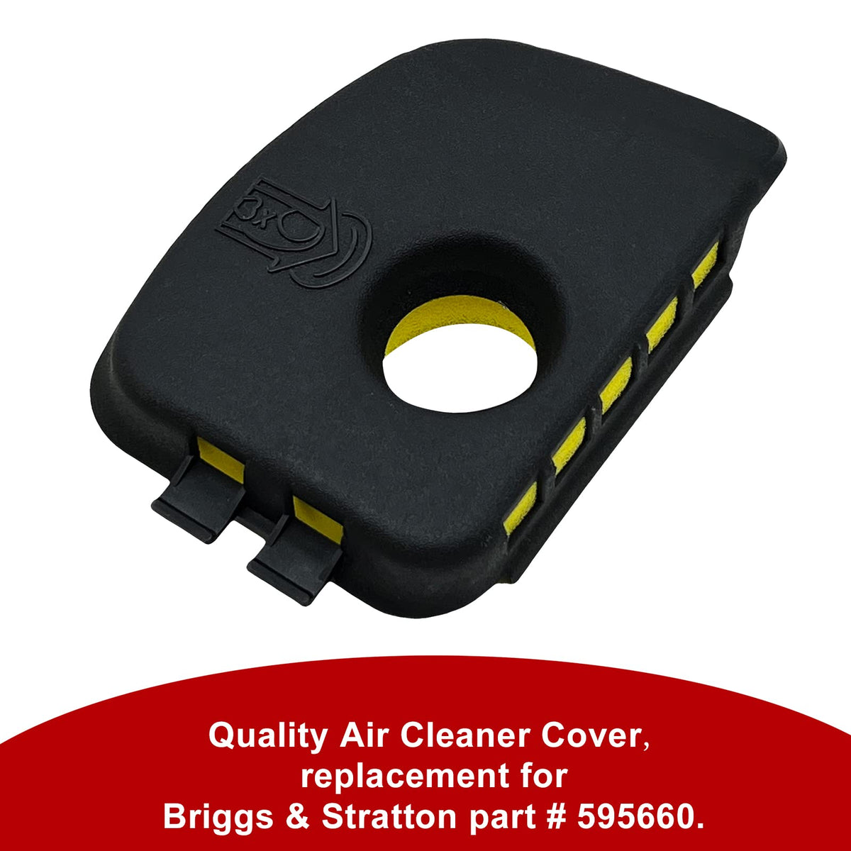 RayTour two-piece foam filter set for BS lawnmower engines