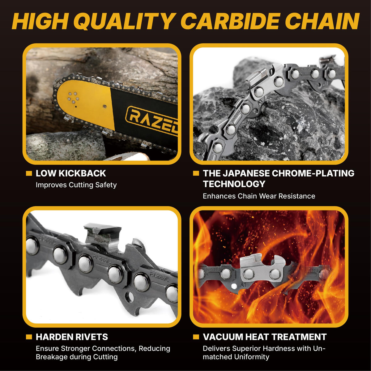 RazEdg compatibility chart confirms broad saw compatibility for easy replacement