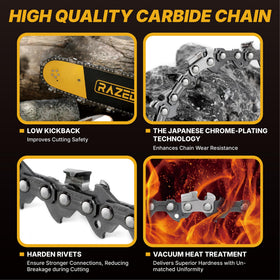 RazEdg compatibility chart confirms broad saw compatibility for easy replacement