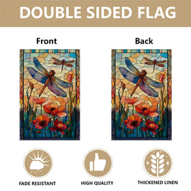 RBAFAO Garden flag for patios and porches brings subtle elegance.