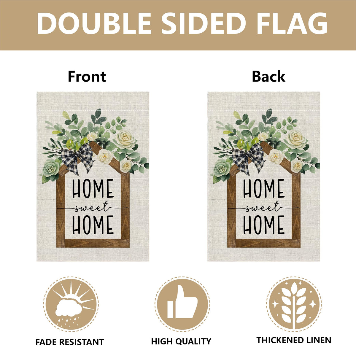 RBAFAO machine-washable flag stays vibrant with easy care