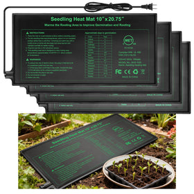RC SLL durable seedling heat mat 4-pack ready for seed germination