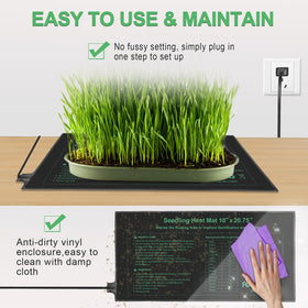 RC SLL mat demonstrates even heat distribution for roots