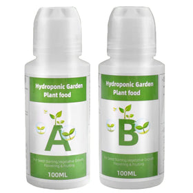 RDGDFONG hydroponics nutrients with dispensing cup for precise feeding during cycles