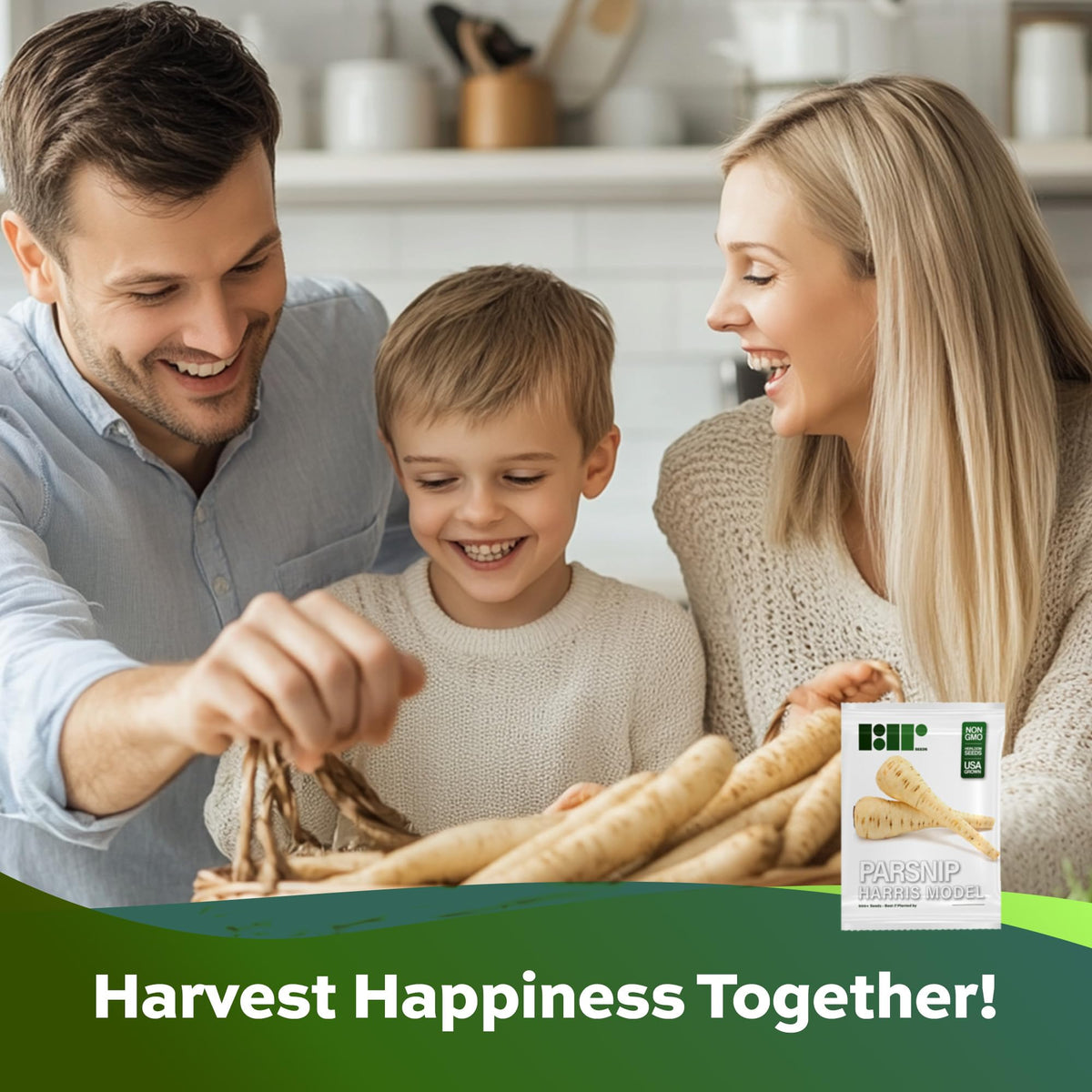 Harris Model seeds fit compact home gardens or balconies.