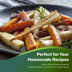 Harris Model parsnips deliver sweet, nutty flavor for roasts and mashes.