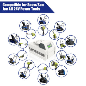 REACELL 24V fast charger recharges quickly to minimize downtime.