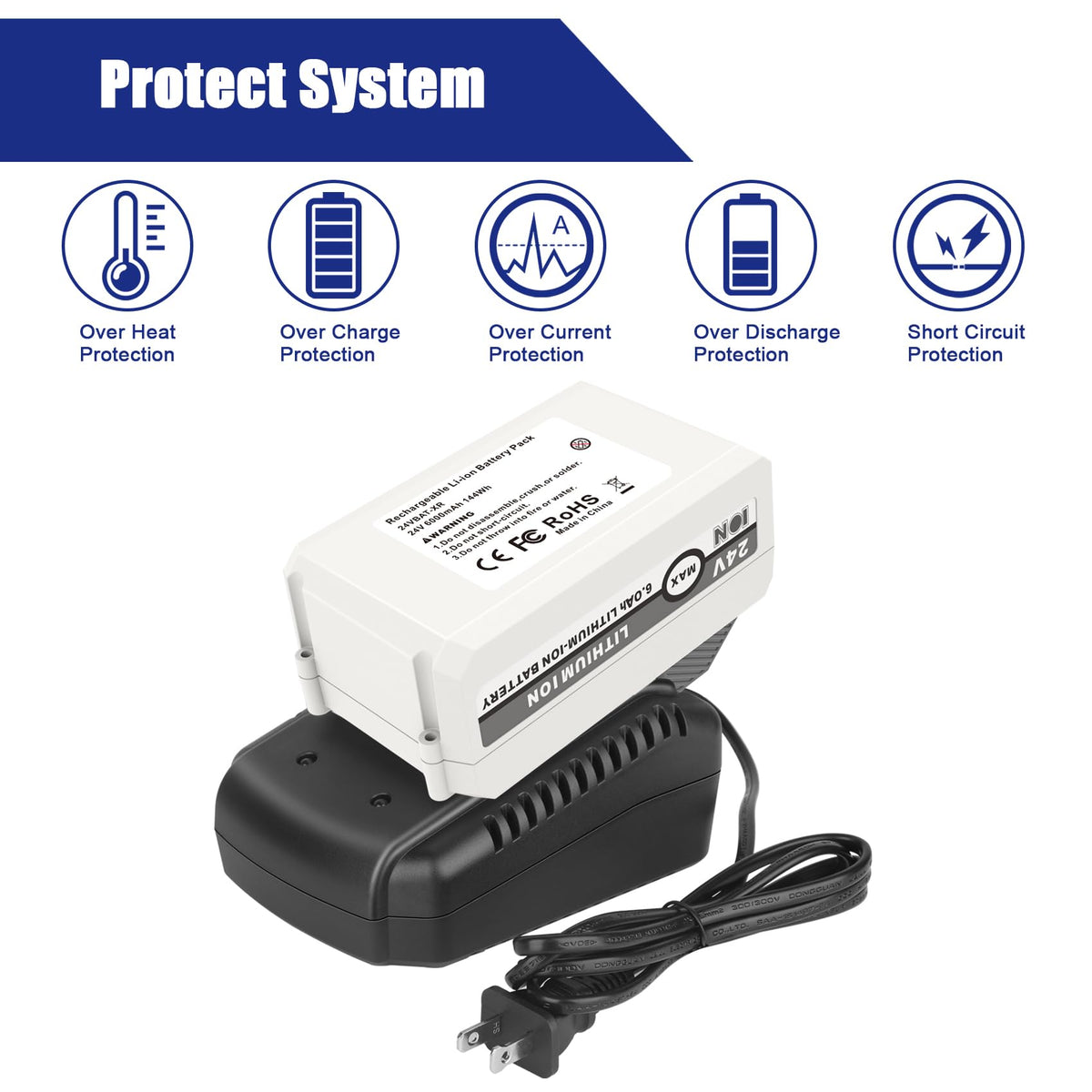 Swappable REACELL battery lets you continue garden work with minimal interruptions.