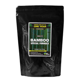 Real Growers Bamboo Special 12-month release fertilizer bag supports year-long growth for bamboo