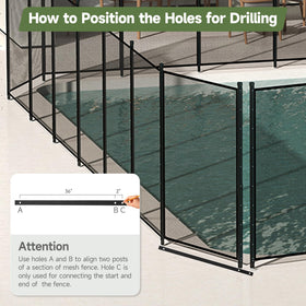 Real Relax measuring ruler aids precise hole layout during installation