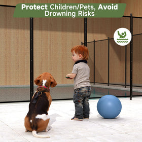 Real Relax fence features triple stitching for long-lasting durability