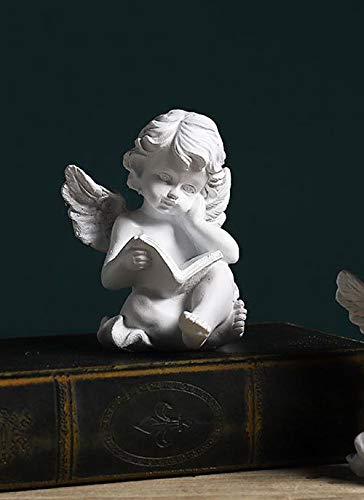 RealIdeas Resin Angel Statue with hand-painted finish elevates any mantel or tabletop.