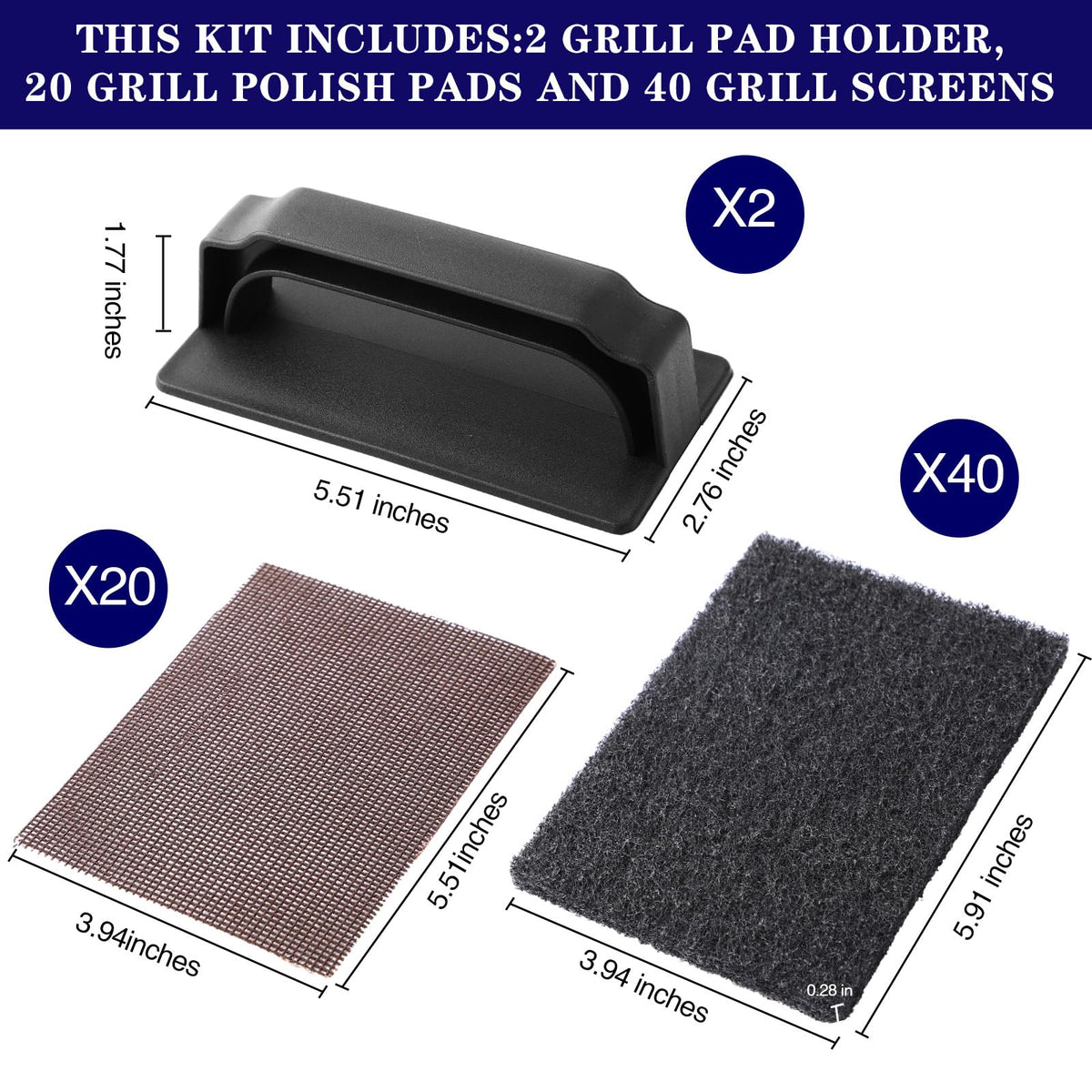 Reallnaive griddle screens ensure deep cleaning without scratching surfaces
