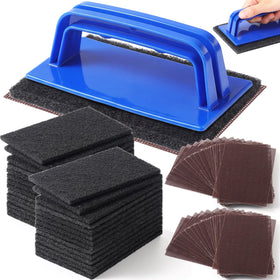 Reallnaive screen holder for griddle kit enables quick, even cleaning