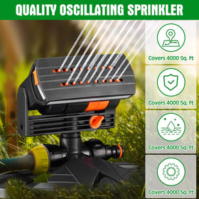 Reallnaive ground-spike design allows easy insertion and stable positioning.