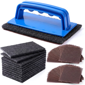 Reallnaive screen holder blue for quick griddle maintenance and screen changes.