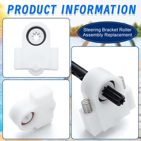 Reallnaive steering bracket roller packaged kit ready for DIY installation and quick repairs.