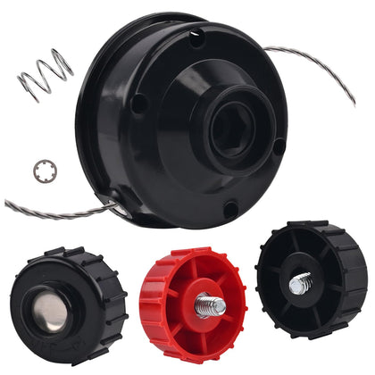 Realman trimmer head for Bolens BL100, easy assembly for quick yard maintenance.
