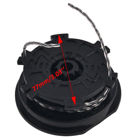 Realman trimmer head for Craftsman 316711370, quick spool reloading.