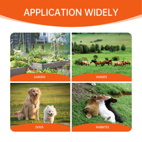 Realpoultry S65 weatherproof unit endures rain and cold for year-round fencing.