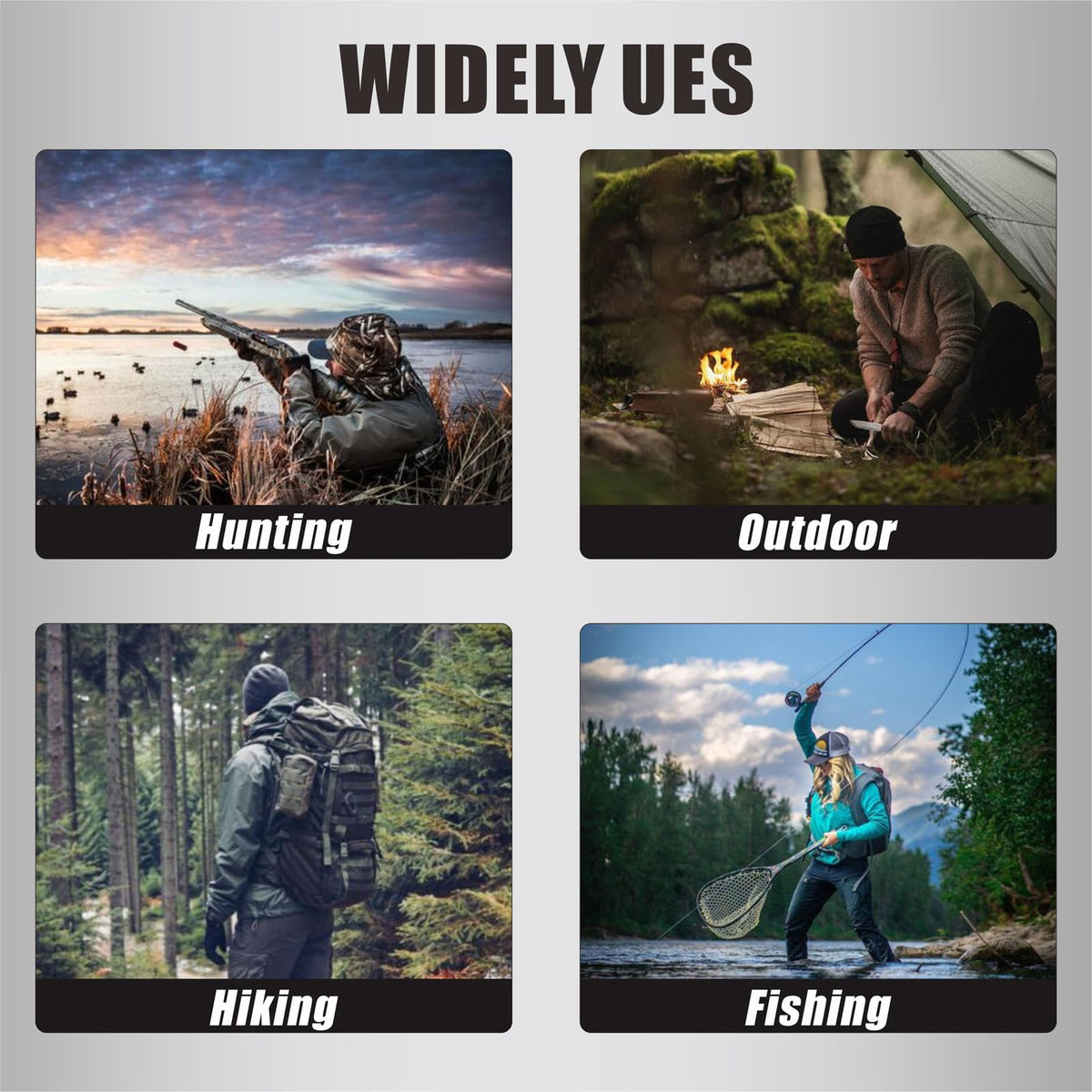 Gift-ready packaging: ideal present for outdoorsy men and women.
