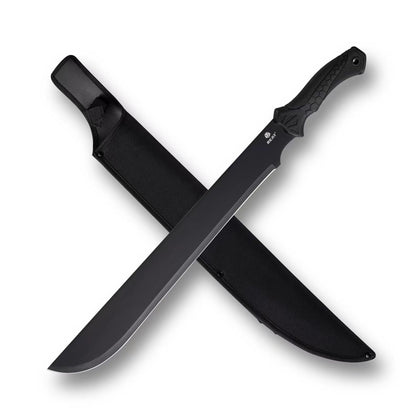 REAT Machete Heavy Duty 24-inch blade for tough outdoor cutting tasks.