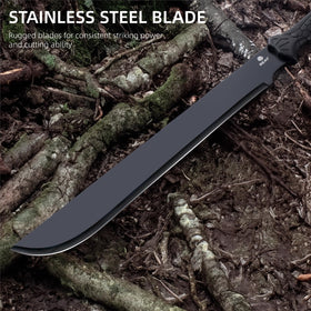 REAT Machete sheath provides safe storage and quick access outdoors.